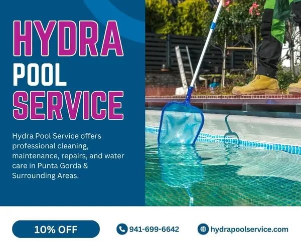 Pool cleaning service in Port Charlotte, FL — Hydra Pool Service
